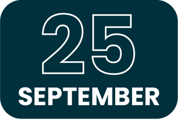 25 september